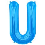 Letter U Blue- 34" in