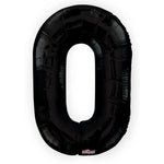Number 0 Black - 34" in