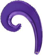 Metallic Purple 5-pack Kurly Wave Foil 14"