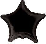 Black Solid Star 18" Single Pack