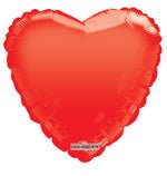 Metallic Red Heart 18" Single Pack