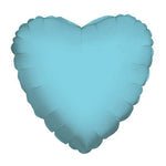 Light Blue Heart Shaped Foil Balloon 4" (5 Units per package)