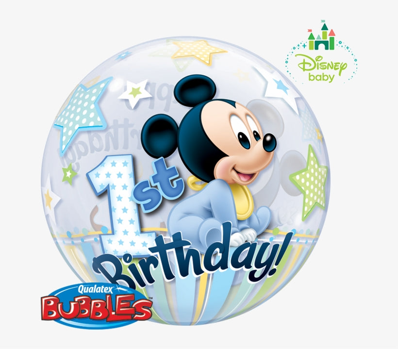 Disney Mickey Mouse 1st Birthday 22"