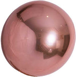 Orb Foil Balloon Spheres 24" Rose Gold
