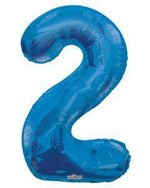 Number 2 Blue - 34" in