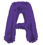Letter A Purple- 14" in