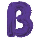 Letter B Purple- 14" in