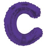 Letter C Purple- 14" in