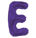 Letter E Purple- 14" in