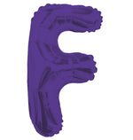 Letter F Purple- 14" in