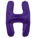 Letter H Purple- 14" in