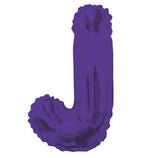 Letter J Purple- 14" in