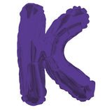 Letter K Purple- 14" in