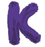 Letter K Purple- 14" in