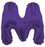 Letter M Purple- 14" in
