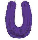 Letter U Purple- 14" in