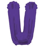 Letter V Purple- 14" in