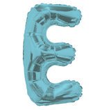 Letter E Light Blue- 14" in