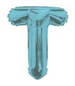 Letter T Light Blue- 14" in