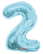 Number 2 Light Blue - 14" in