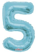Number 5 Light Blue - 14" in