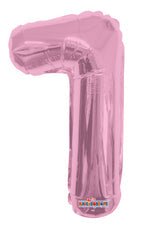 Number 1 Light pink - 14" in