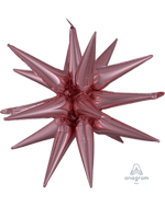 Rose Gold Magic Star Foil Balloon 20" in