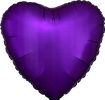 Satin Purple Heart 18" Single Pack