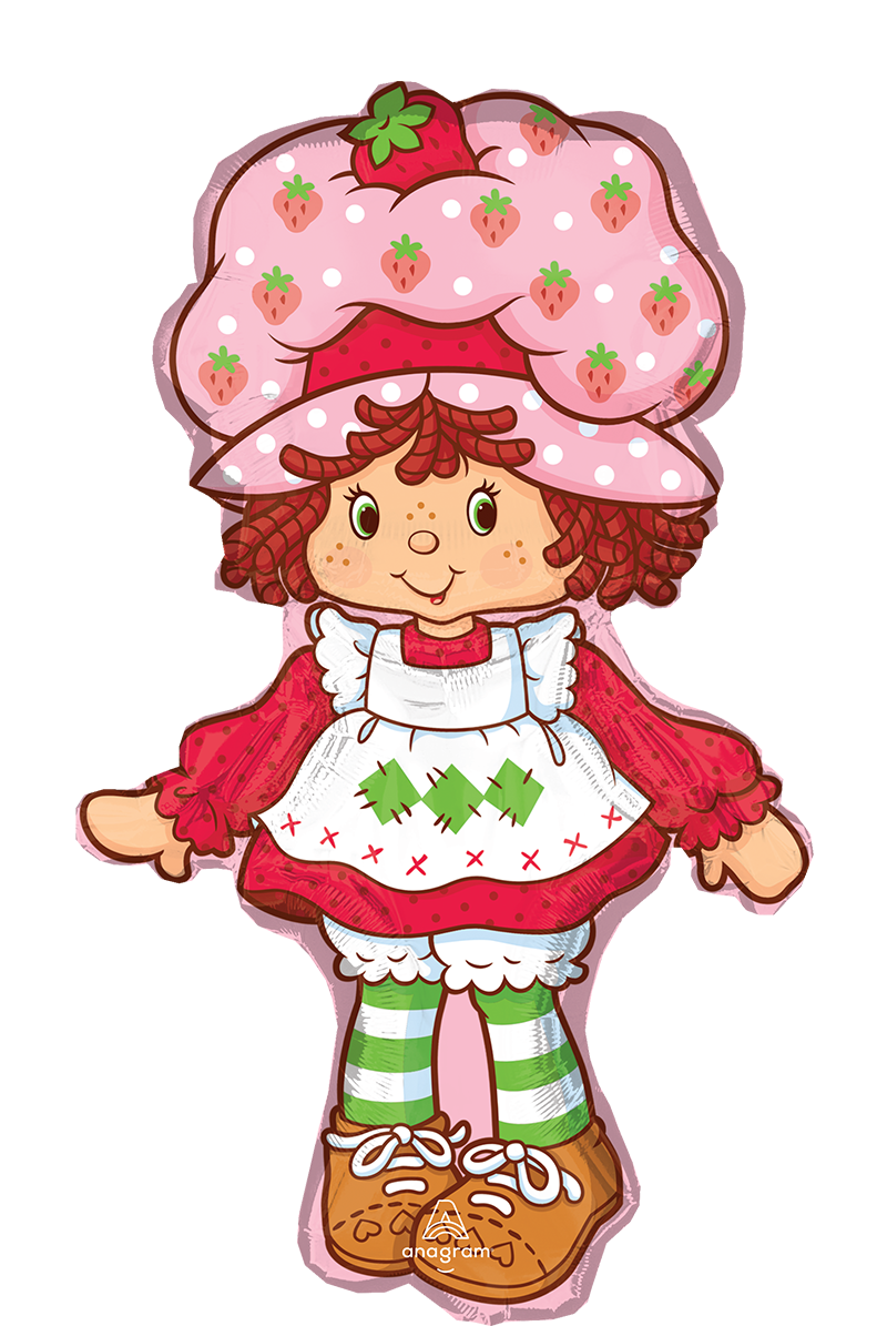35" SuperShape Strawberry Shortcake Foil Balloon