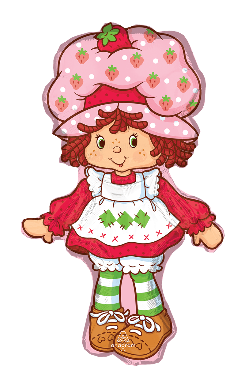 35" SuperShape Strawberry Shortcake Foil Balloon