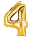 Number 4 Gold - 14" in