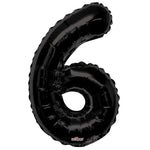Number 6 Black - 34" in