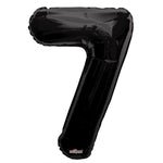 Number 7 Black - 34" in