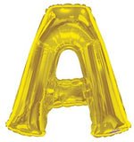 Letter A Gold- 34" in