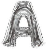 Letter A Silver- 34" in