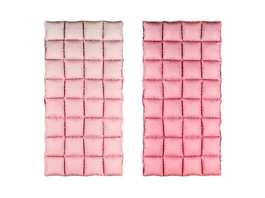 RECTANGULAR FOIL BALLOON BACKDROP PINK OMBRE (72x143CM) 28"x56"