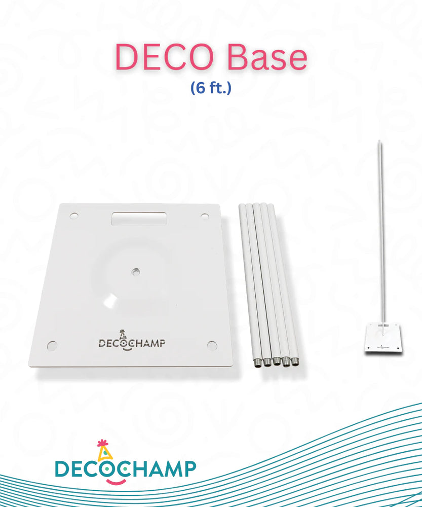 DecoBase 6 Ft | Metal Base