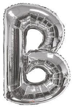 Letter B Silver- 34" in