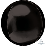 Orbz Jumbo Foil Balloon - 22" in. Black