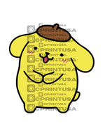 POMPOMPURIN CUT OUT