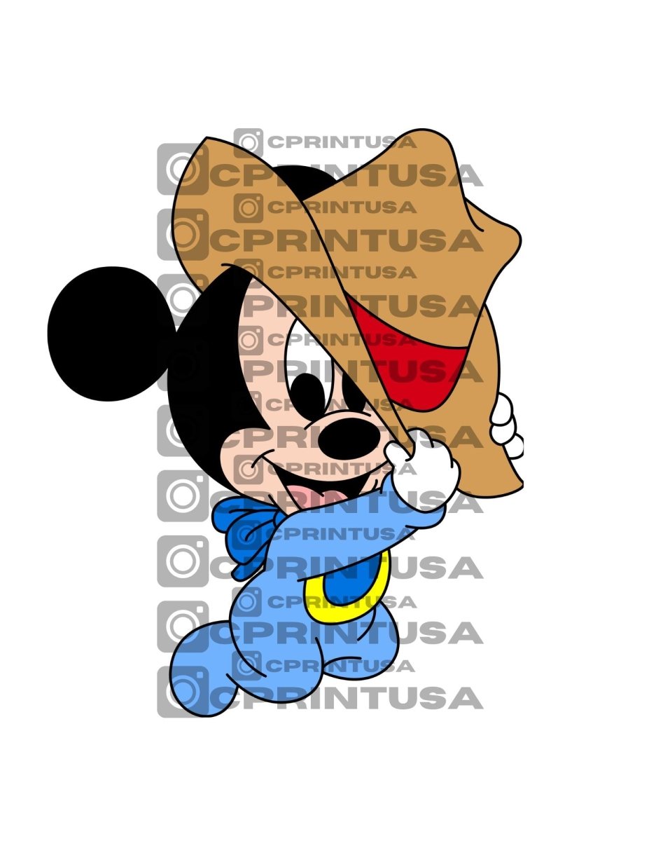 BABY MICKEY CUT OUT