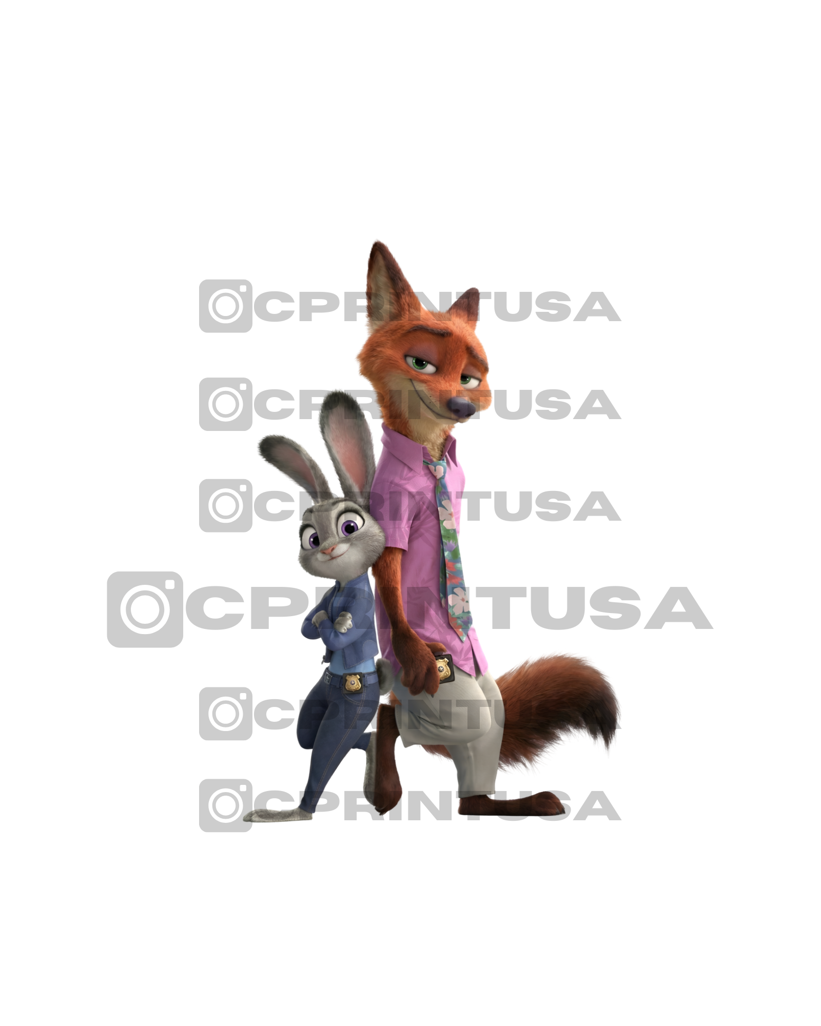 ZOOTOPIA CUT OUT