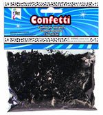 Black Metallic Confetti Crumbs | Gemar Balloons USA
