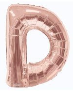 Letter D Rose Gold- 34" in