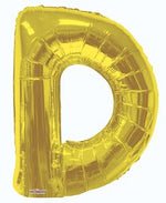 Letter D Gold- 14" in