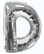 Letter D Silver- 34" in