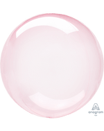 Crystal Clearz Bubble (Dark Pink) 10"