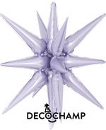 Lilac Starburst 3D Deco champ 22"