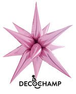 Light Pink Starburst 3D Deco champ 40"