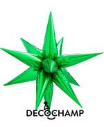 Green Starburst 3D Deco champ 40"